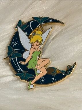 Disney Peter Pan Tinker Bell Moon Portrait Blind Box Enamel Pin